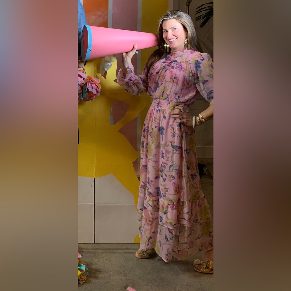 Banjanan Multicolor Floral Dress